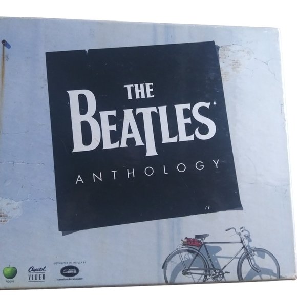 VTG The Beatles Anthology Collectors VHS 8 Tape Box Collection Set 1996 Apple - Picture 2 of 8
